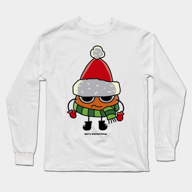 MERRY MANDARIXMAS Long Sleeve T-Shirt by Lila Tochi World